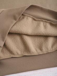 SHEIN 女士花卉印花運動套裝(毛衣和運動長褲) - 彩色 - 查看 7