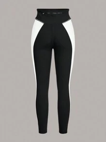 VARSITIE Thể thao Yoga Cơ bản Đùi Túi Với Legging - Màu xanh lá cây đậm - Xem 3