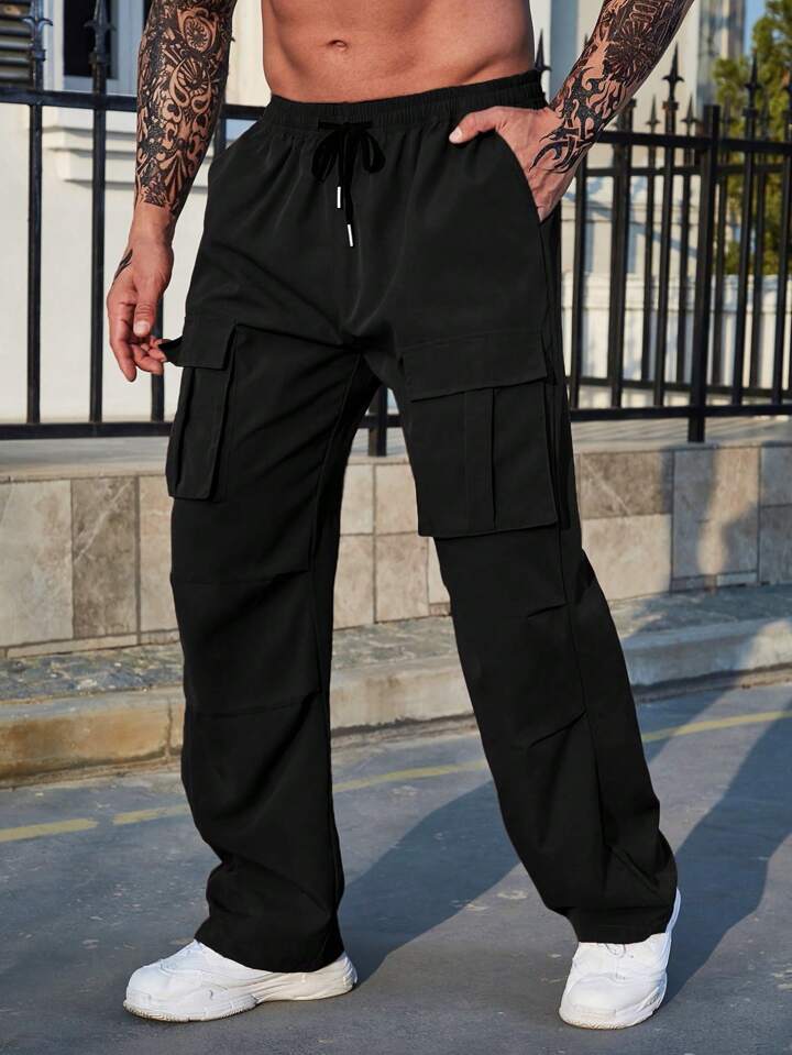 【関送込み】Loose-fitting cargo pants*ユニセックス/N240046 関送込み】Loose-fitting cargo pants*ユニセックス/N240046-1