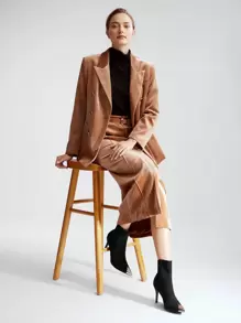 MOTF PREMIUM Botas De Moda De Mujer De Punta - Negro - Ver 4