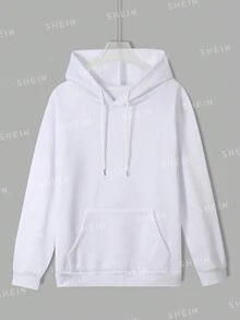 Skull & Floral Print Hoodie - White - View 2