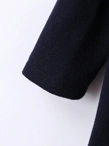 男小童1入組雙排釦翻蓋細節外套 - 藏蓝色 - 查看 5