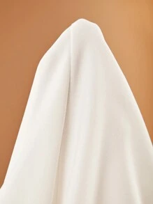 BizChic Women's Split Sleeve Suit Set - White - View 9