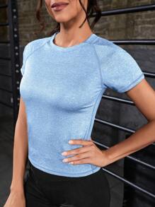 Powerista Breathable Softness Sports Tank Top Workout Tank Top Gym Women Shirts - Blue - View 3
