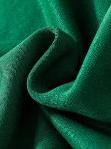 SHEIN Explorewe Young Girl Slogan Graphic Sweatshirt - Green - View 6