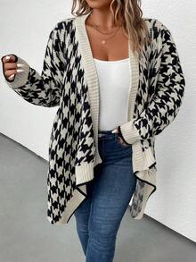 SHEIN LUNE 大碼開衫 - 黑與白 - 查看 7