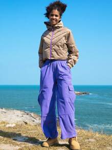 In My Nature Jachetă Softshell cu glugă cu fermoar