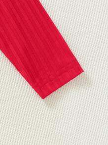 SHEIN 2 Stücke/set Baby Mädchen Bluse Mit Rüschenärmeln Und Schleifen Dekoration Sowie Tülle Rock Set