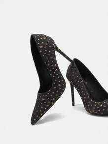 CUCCOO SZL Women's High Heel Pumps - Black - View 3