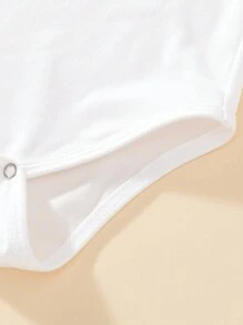 Baby Girl Slogan Graphic Tee Bodysuit