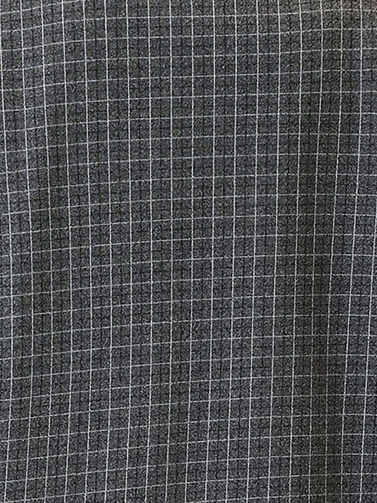 Plaid Double Breasted Overcoat