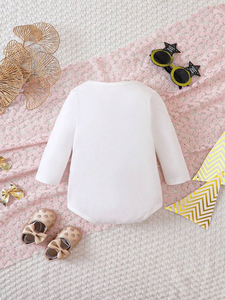 Baby Girl Slogan Graphic Bodysuit
