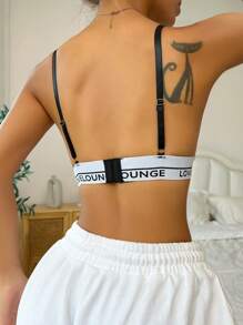 EasyFave 3 pièces Bralette À Lettres