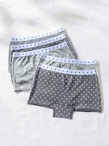 Eraneu 5 pièces Shorty À Rayures