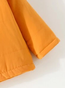 Baby Boys' Hooded Casual Jacket Suitable For Autumn And Winter Seasons