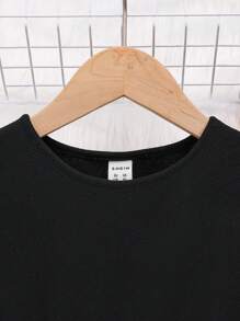 花卉印花女童（大）洋裝揉皺 - 彩色 - 查看 5