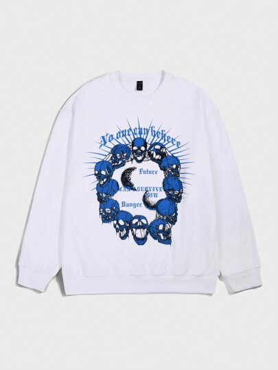 Street Life Ragazzi Felpe teschio & con grafica slogan