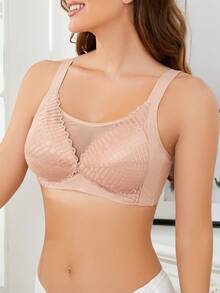 Sujetador de lactancia de maternidad, lencería - Albaricoque - Ver 6