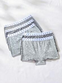 Eraneu 5 pièces Shorty À Rayures