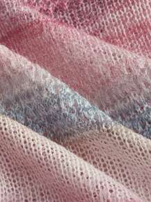 SHEIN MOD 段染前紐扣T恤 - 彩色 - 查看 3