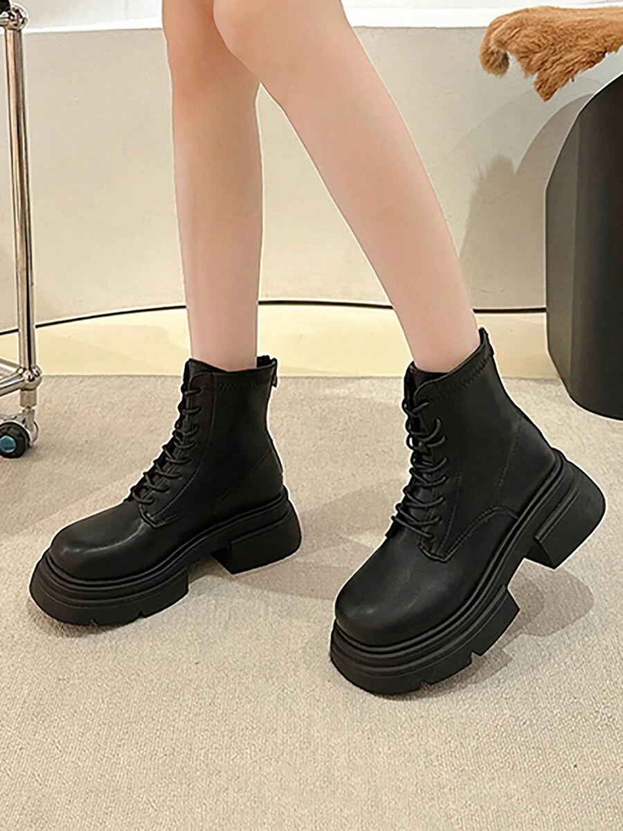 Teenage Boots - Black - View 1