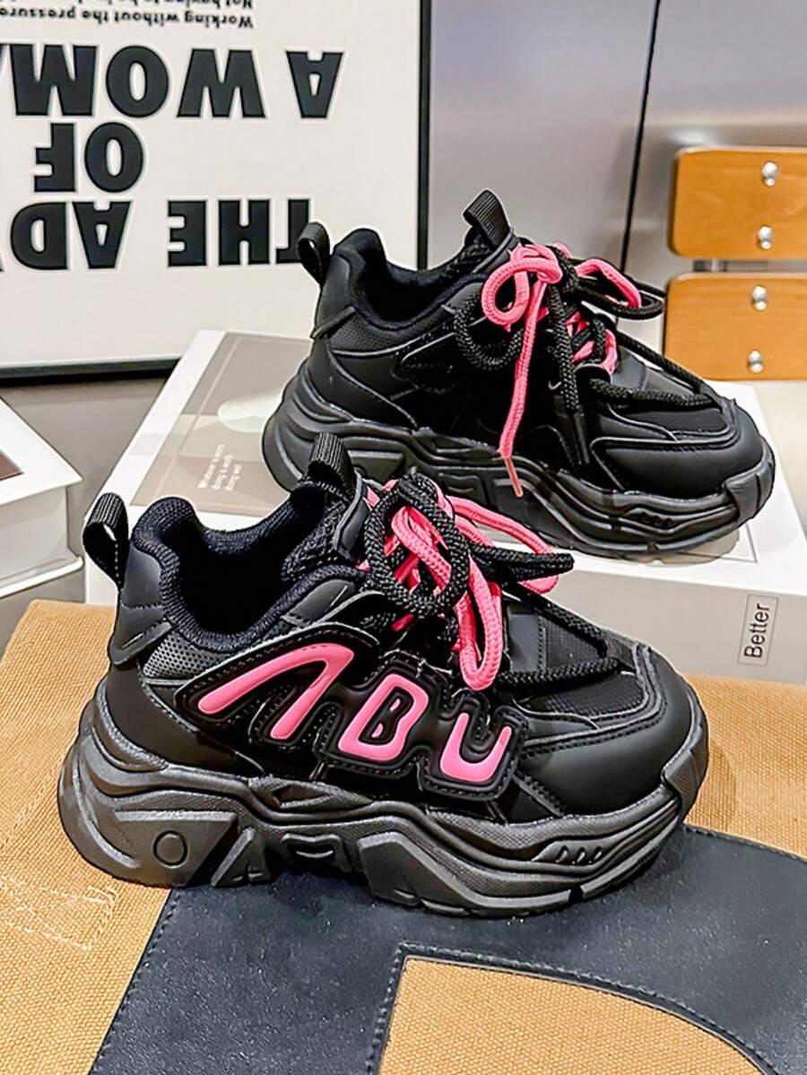 Zapatos deportivos de niños - Rosa Fucsia - Ver 1