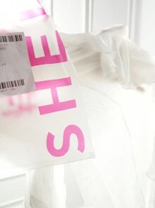 Ruffle Trim Cover Up Pants - White - View 6