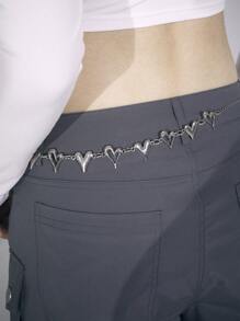 SHEIN ICON NỮ Eo Chuỗi - Bạc - Xem 4