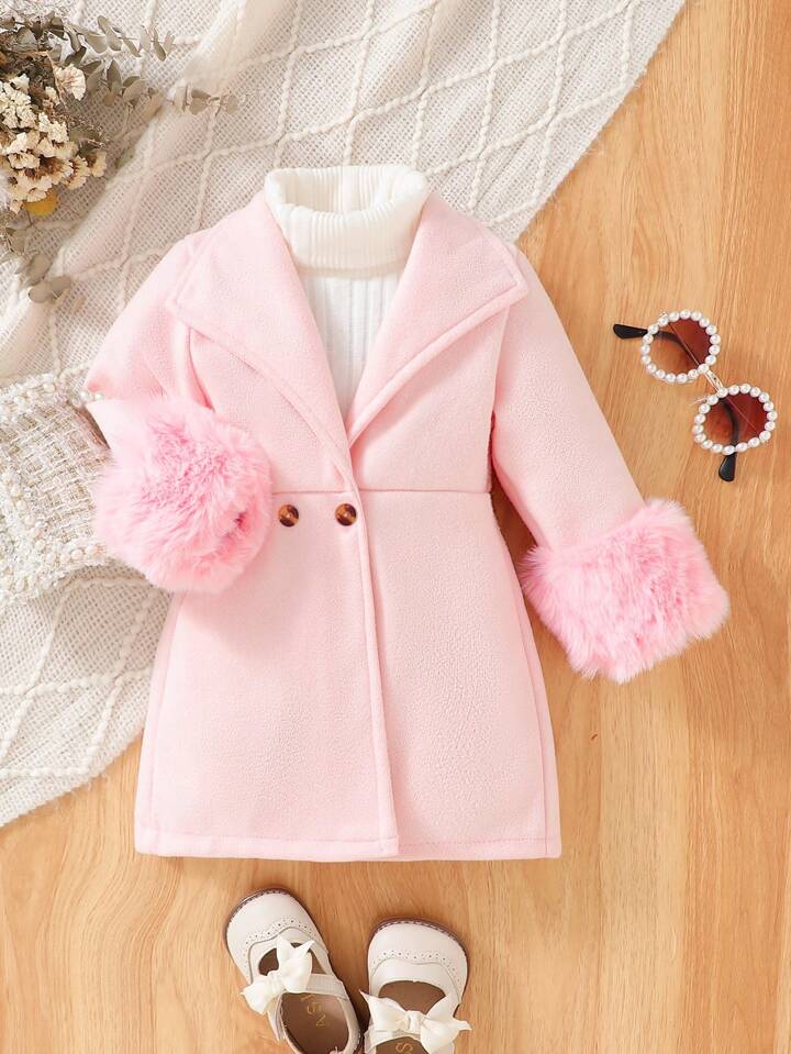 Shein girls coats hot sale