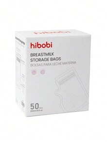 Bolsa de almacenamiento de leche de 50 piezas y marcador gratis - Blanco - Ver 2
