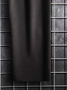 Manfinity Hypemode Pantalones De Sudadera Para Hombre Con Cintura Ajustable Y Bolsillos Inclinados Sueltos - Negro - Ver 5