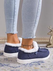 Quý cô Giải trí Giày thể thao Với Sang trọng Lót - Màu xanh hải quân - Xem 3