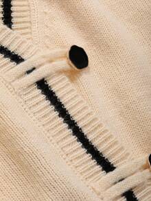 Dazy Star Women'S Raglan Sleeve Button Up Cardigan - Apricot - View 6