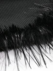 Dazy Star Women's Solid Color T-Shirt With Fringe Hem,Fall Clothes Long Sleeve Women Tops - Black - View 9