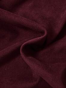 SHEIN Cậu bé Tween Túi có nắp áo có mũ Áo sơ mi Without Tee - Đỏ - Xem 6