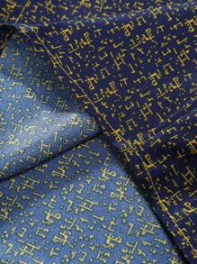 Manfinity Homme Men's Full Print Long Sleeve Shirt - Navy Blue - View 6