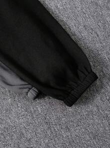 INAWLY 2pcs Cartoon Bear & Expression Print Elastic Waist Sweatpants Graduation,Back To School Outfits,Graduation,Teacher Outfits For Women,Back To School Fall Cloth For Women