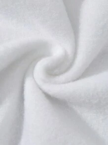 Manfinity Dauomo Nam Giải trí Hoodie Với Hoa hồng & In Mẫu - trắng - Xem 5