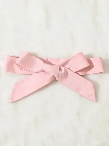 SHEIN 女小童滿版印花荷葉邊荷葉袖繫腰帶洋裝 - 彩色 - 查看 5