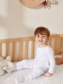 Cozy Pixies 1 件新生儿白色圆点法兰绒婴儿床床单爱心情人节 - 白色 - 查看 6