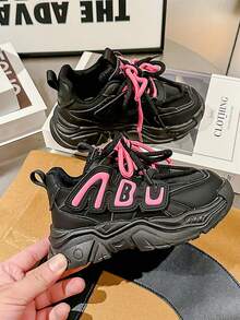 Zapatos deportivos de niños - Rosa Fucsia - Ver 2