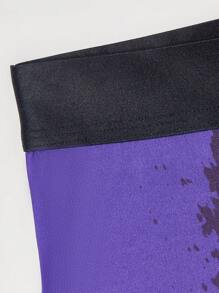 Men's Comfortable Basketball Pattern Boxer Briefs - Blue - View 6