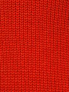 Calvaya Plus Turtleneck Raglan Sleeve Sweater Dress Without Belt - Orange - View 7