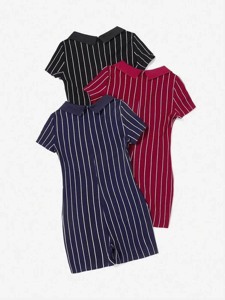 Team Polo Neck Women'S Romper