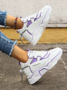 女式坡跟厚底运动鞋，时尚百搭，厚底运动鞋款式