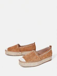 Styleloop Women's Wedge Heels & Thick Sole Shoes - Brown - View 4