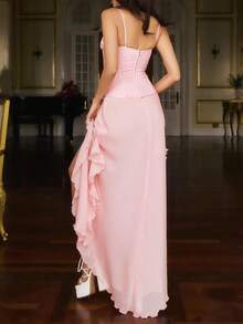 Vestido - Rosa - Ver 4
