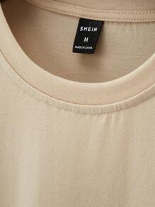 Manfinity Homme Men Japanese Slogan Graphic Tee