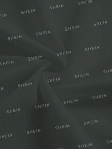 女士连帽衫时尚休闲落肩圆领连帽衫学院风彩色字母印花秋冬季保暖运动 - 深灰色 - 查看 5