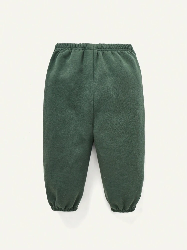 Baby Boy 2pcs Cartoon Graphic Sweatpants